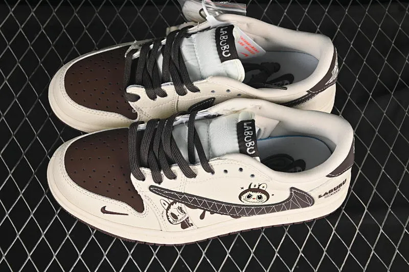 All Categories Air Jordan Jordan Series Basketball Shoes Air Jordan 1 Low High-end Customized Low-top Shoes Travis Scott x Fragment Design x Air Jordan 1 Low OG SP AJ1 Qiao 1 Rice Dumpling Bubu Low-top Cultural Casual Shoes XS2025-051